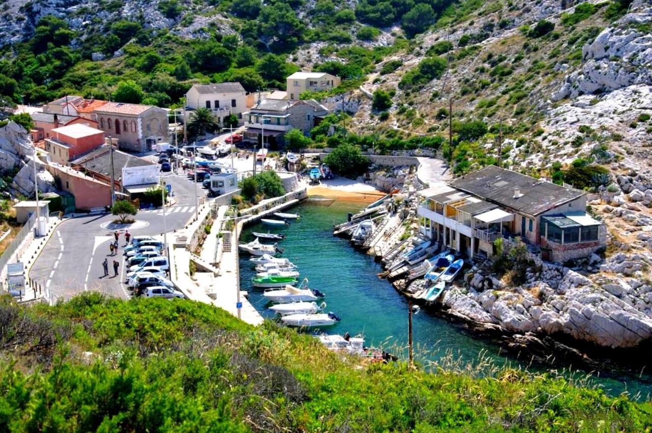 Villa Cabanon Du Pecheur, Parc National Des Calanques Marseilles Exterior foto